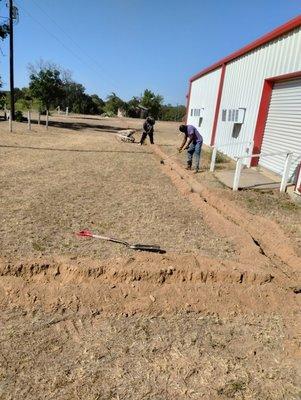 Trenching electrical