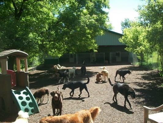 Small Play-park & covered shaded paly areas