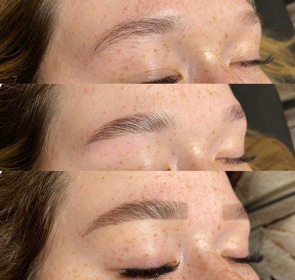 Brow lamination & henna combo