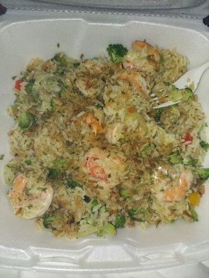 Shrimp Rice plate