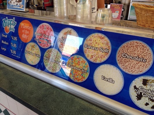 Dippin' Dots counter