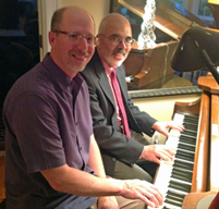 Ken T. often performs duets with teacher & studio owner, Ed Mascari