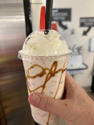 Toffee delight shake