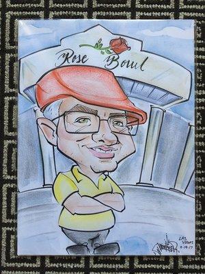 9/19/2017 - A Sea Rebel at the Rose Bowl (drawn by Khory)