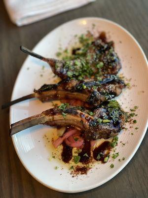 Lamb lollipops