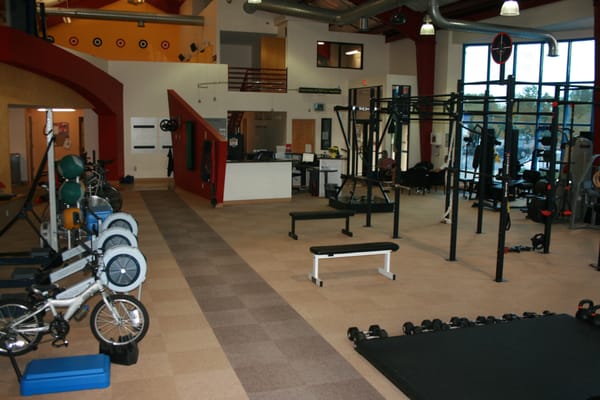 Personal training space - we have lots of it.