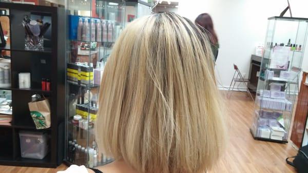 I love my hair now Thanks to salon impression 2