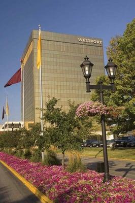 The beautiful Gold Tower in Westport Plaza.