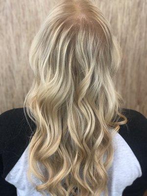 Extensions and color by Kristen Ross