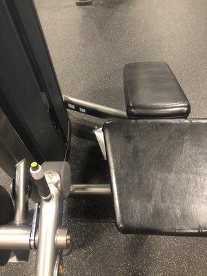 Other broken hamstring curl machine