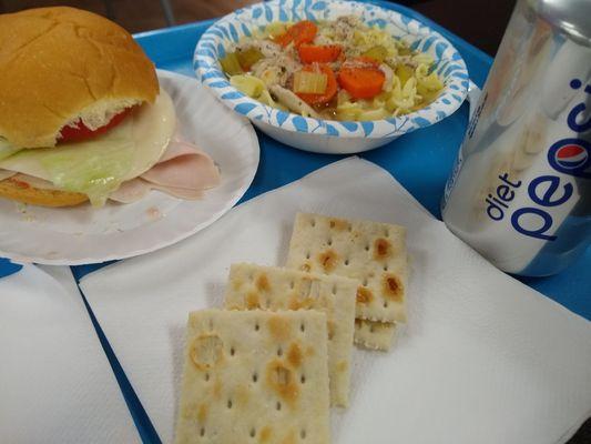 Basketball league cancelled because of a water main break ... so BINGO instead, it is! :-) Dinner special, $8 with drink.