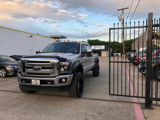 Front Gate and Parking