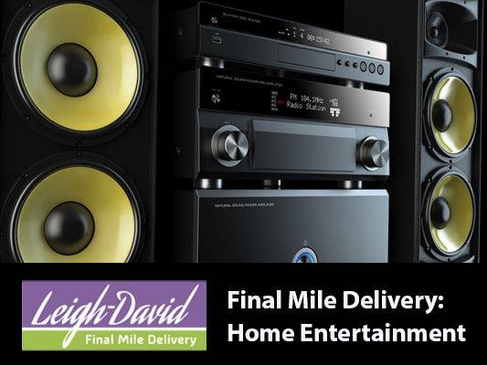 Leigh-David Logistics - Final Mile Delivery of home entertainment systems Michigan and bordering counties in Northern Ohio & Indiana