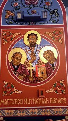 Icon of the Martyred Ruthenian Bishops.