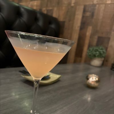 Bashful martini