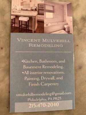 Vincent Mulvehill Remodeling