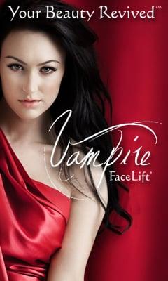 All new Vampire Facelift procedure.