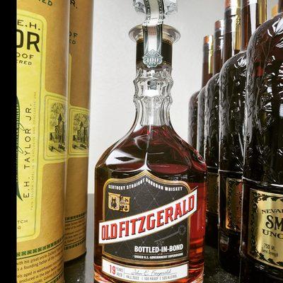 Old Fitzgerald 19 
Bourbon collection