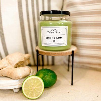 Ginger Lime 16oz 2 wick Candle