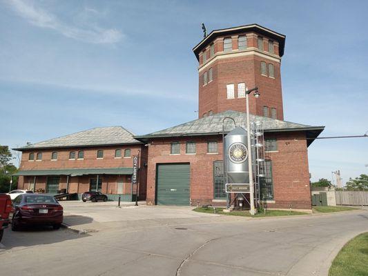 It's an old coal burning building that provided electricity to Milwaukee