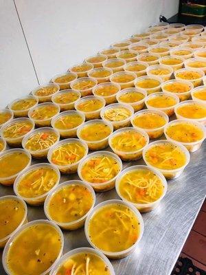 Fresh daily soups