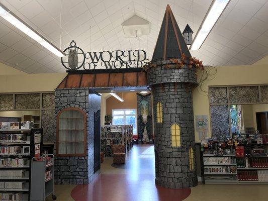 Castle entry to our children's World of Words