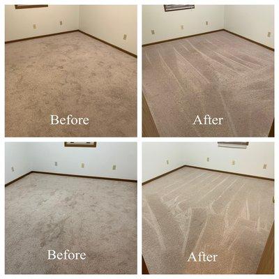 We scrub carpets as well, competitive pricing, free estimates!