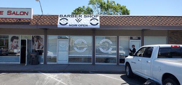 New window & Door graphics for Sevnth Ave. Barber Shop.