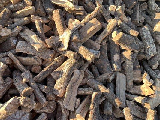 Hardwood available (Almond wood)