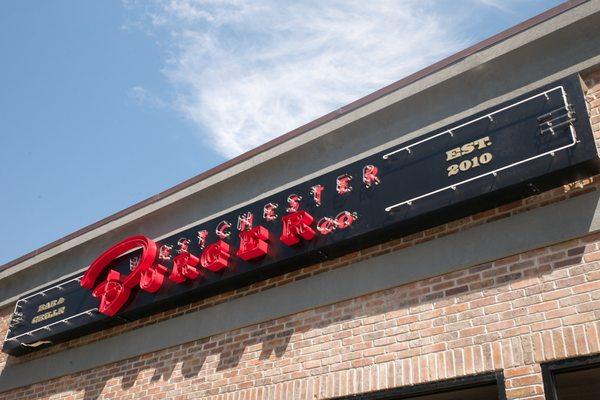 Building Signage for Westchester Burger Co.