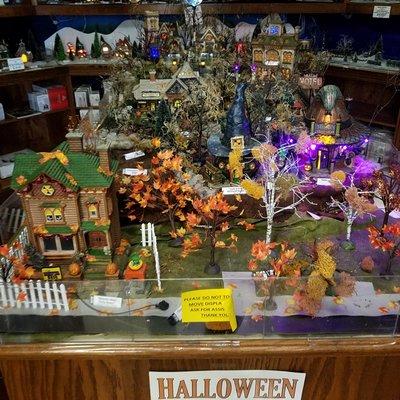 a  cool Halloween display