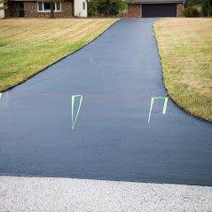 A south tampa Asphalt driveway extension