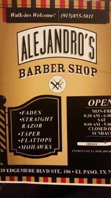 Alejandro's Barber Shop