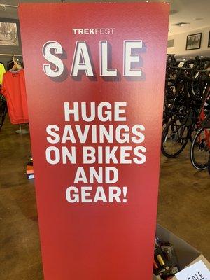 Sale for Trekfest