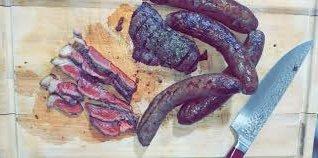 Bison Brats and Steak