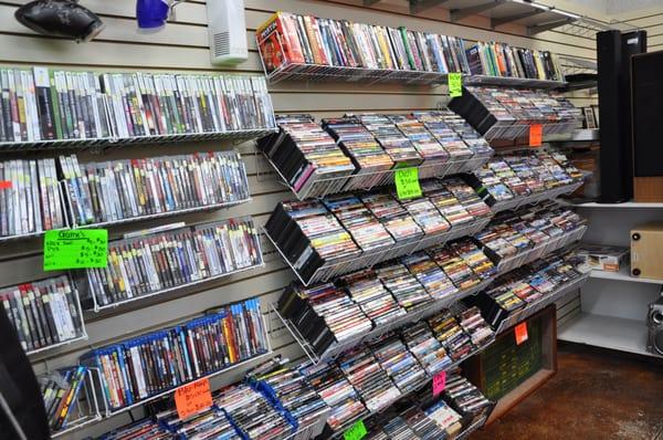 Blu Rays, DVDs, Games