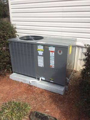 16 SEER Package Heat Pump