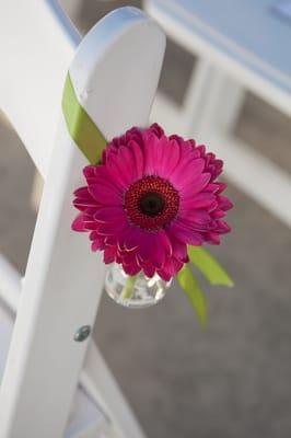 our gerbera daisies are locally grown in leucadia, they are flawless and need no wiring.