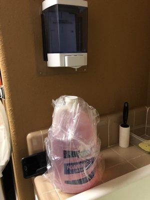 Refill my foam soap dispenser for my regular covid19 routine cleaning