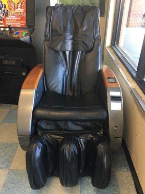 A massage chair -!!! WHAT!