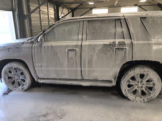 2016 GMC Denali in for a Basic Enhancement. Information on our different packages can be found at extremeindustriesauto.com