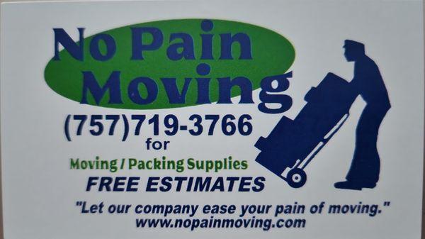 No Pain moving