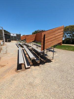 Bleachers by Chuck Ramsey Field