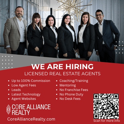 We're Hiring licensed real estate agents