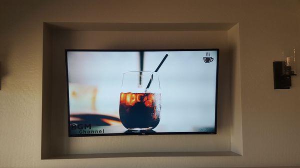 55 inch TCL TV perfectly mounted by Ken B.