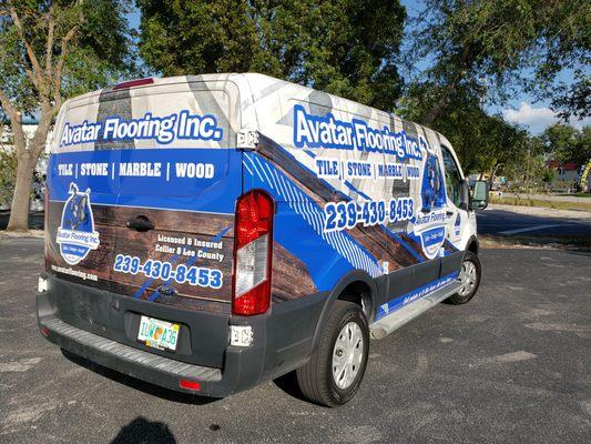 Ford transit wrap