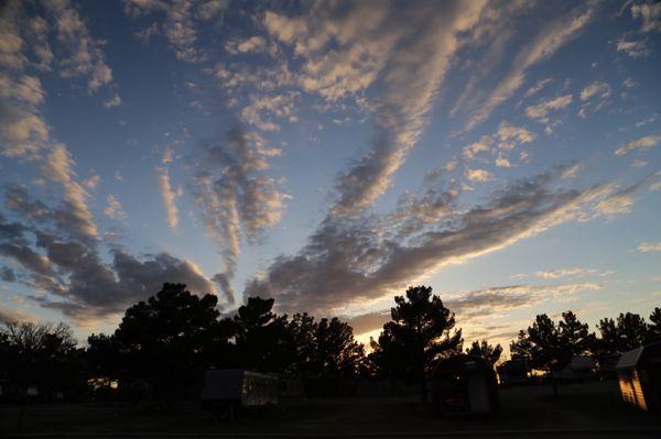 West Texas sunset