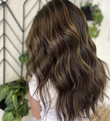 Caramel highlights