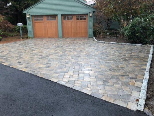 Belgard Paver Driveway -- Arlington,MA