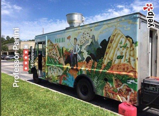 Professor Panini Food Truck at Greystone Park Tuesday (7-31-18) from 11AM to 2PM